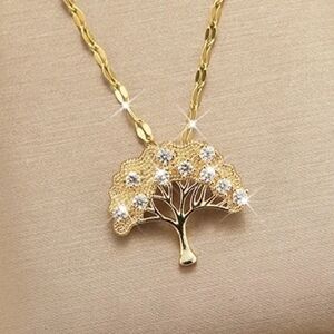 💖Luxery Tree Gold Plated Copper Pendant